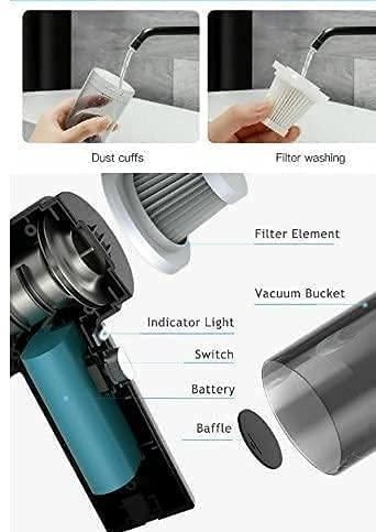 BD Portable Air Duster Wireless Vacuum Cleaner